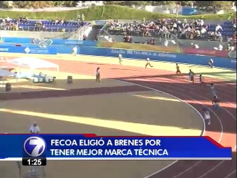 Nery Brenes representará a Costa Rica en el Mundial de Atletismo