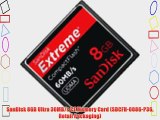 SanDisk 8GB Ultra 30MB/s CF Memory Card (SDCFH-008G-P36 Retail Packaging)