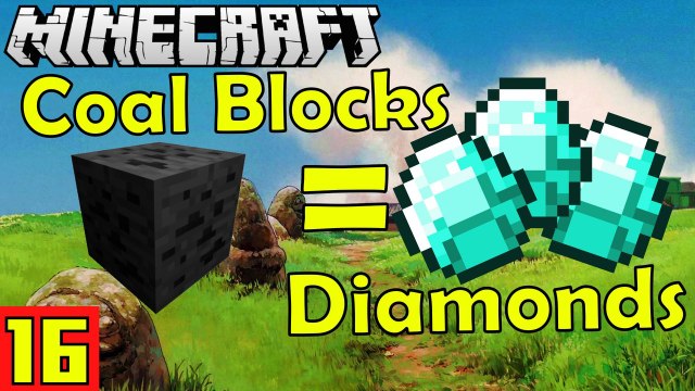 MAKING DIAMONDS FROM COAL in Nik Nikam's EPIC Minecraft Modded Survival Ep 16