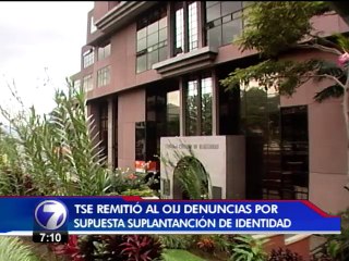 TSE remitió al OIJ dos denuncias por supuesta suplantación de identidad