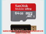 64GB SanDisk MicroSD HC XC MicroSDXC Class 10 Memory Card 64G (64 Gigabyte) for Motorola Electrify