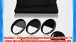 58mm Graduated Gray (Neutral Density ND2 ND4 ND8) Lens Color Filter Set for DSLR Cameras