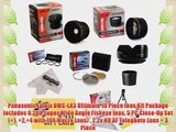 Panasonic Lumix DMC-LX3 Ultimate 15 Piece lens Kit Package Includes 0.20X Super Wide Angle