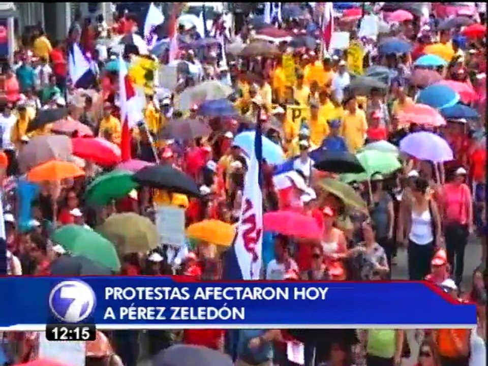 Varias comunidades del país se unieron a manifestación de este lunes