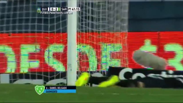 Quilmes 0 Sarmiento 4 - Primera Division 2015 - Fecha 7