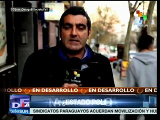España: rechazan "Ley Mordaza" por violar derechos ciudadanos