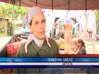 Escultores sorprendieron a visitantes en feria de la cebolla