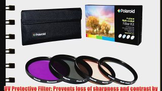 Polaroid Optics 49mm 4 Piece Filter Set (UV CPL FLD WARMING)