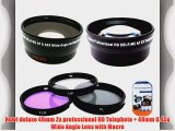 Deluxe Lens Kit for panasonic HC-X900mk HC-X900 HC-X920K camcorder   Includes 49mm PC Filter