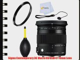 Sigma 884101 F2.8-4 Contemporary DC Macro OS HSM 17-70mm Zoom Lens for Canon EF-S Cameras