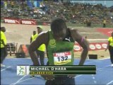 Michael O'Hara (Calabar) Winning The Class One 100m Final (10.42 secs) - Champs 2015