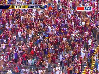 Gol: Saprissa 1 - Limón F.C. 0