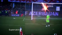 Eurocopa 2016: Lanzan bengala contra el arquero ruso Igor Akinfeev