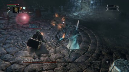 Bloodborne™ The Witch of Hemwick boss fight