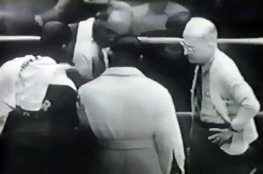 Sugar Ray Robinson vs Bobby Dykes  1950-11-08
