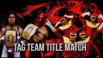 LWA SdH - Tag Team Championship Match - La Plaga vs Los Numeros (2014-12-21)