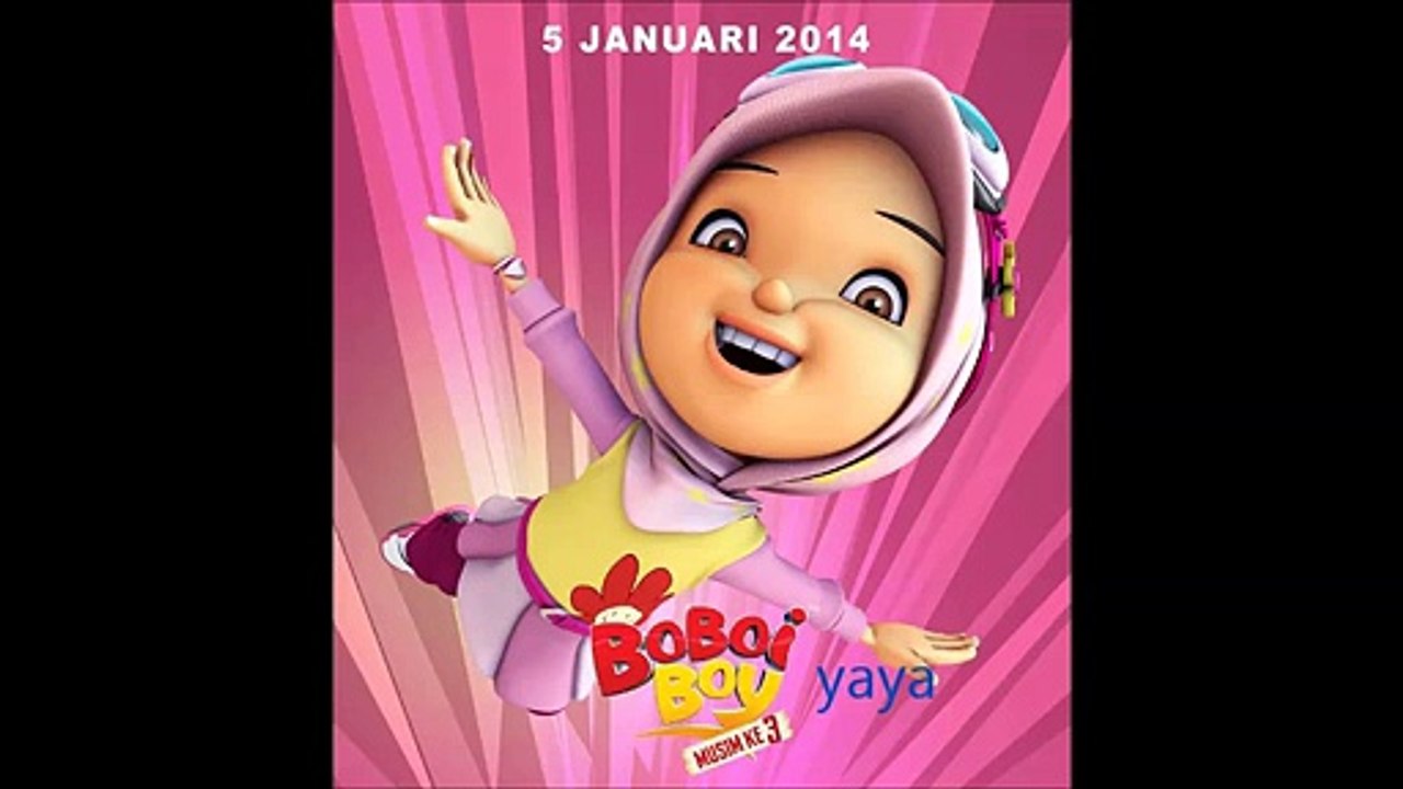 yaya (boboiboy) vs cure rouge vs puteri kasturi