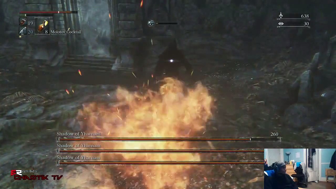 [Bloodborne] Defeating the "Shadow of Yharnam" Bosses w/ Shortcuts to Boss. (Forbidden Forest)