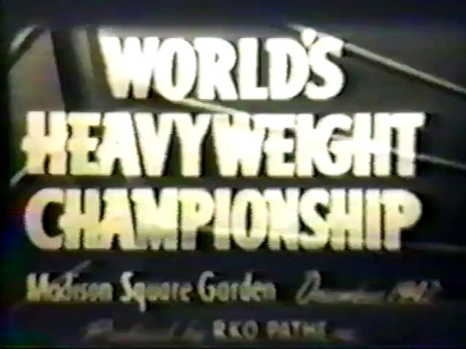 Joe Louis vs Jersey Joe Walcott I  1947-12-05