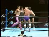 Samson Fuyuki, Takashi Ishikawa & Tatsumi Kitahara vs. Naoki Sano, Shinichi Nakano & The Great Kabuki (SWS)