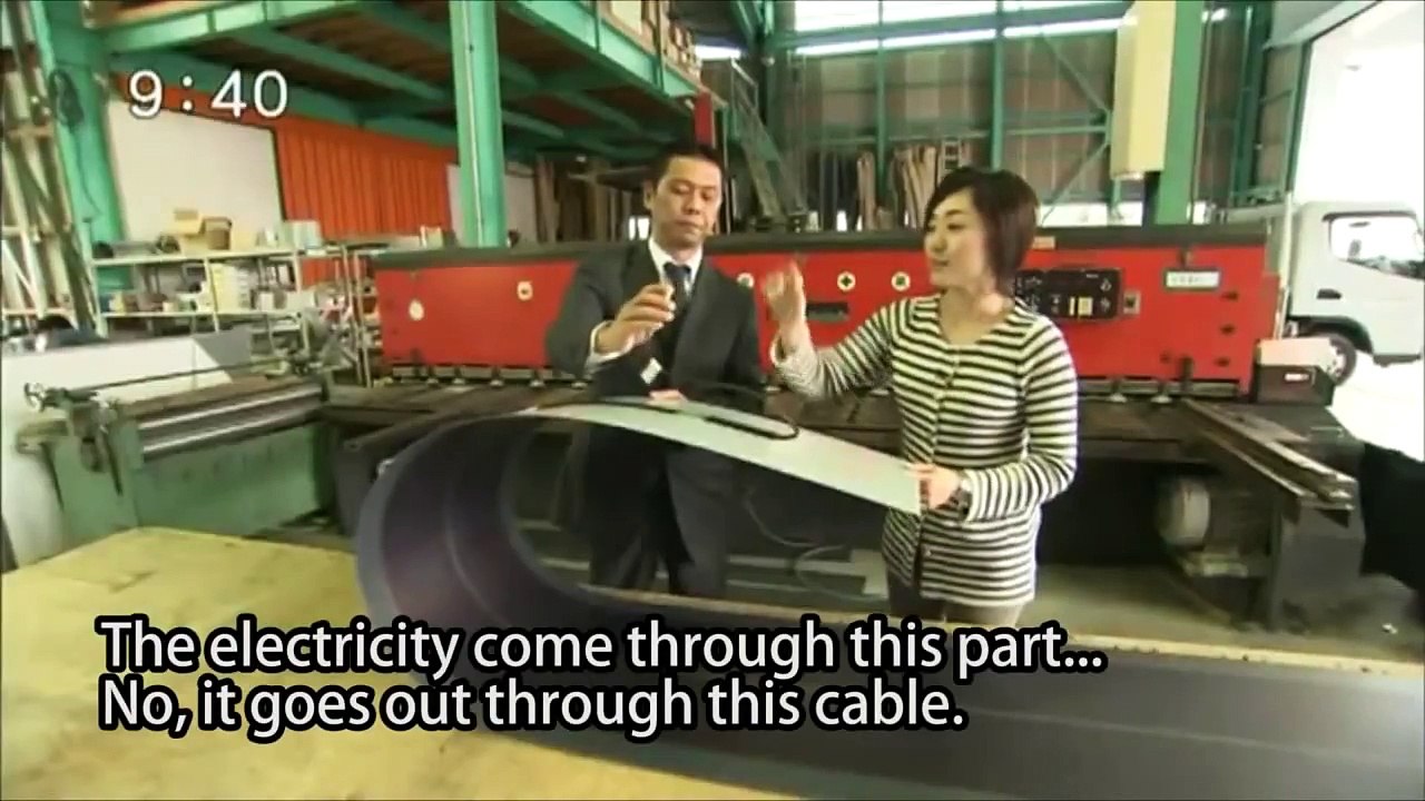 Japanese Renewable Energy System with Bendable Solar Panels