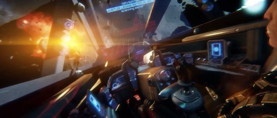 Brand new exclusive Star Citizen release cosmic trailer with hornet gameplay