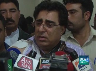 Model Ayyan Ali's Father Talks to Media