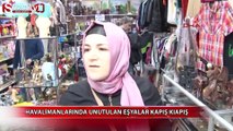 Havalimanlarında unutulan eşyalar kapış kapış