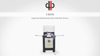 PVC Single Corner Welding Machine 0,2 mm by Baertec from TURKEY