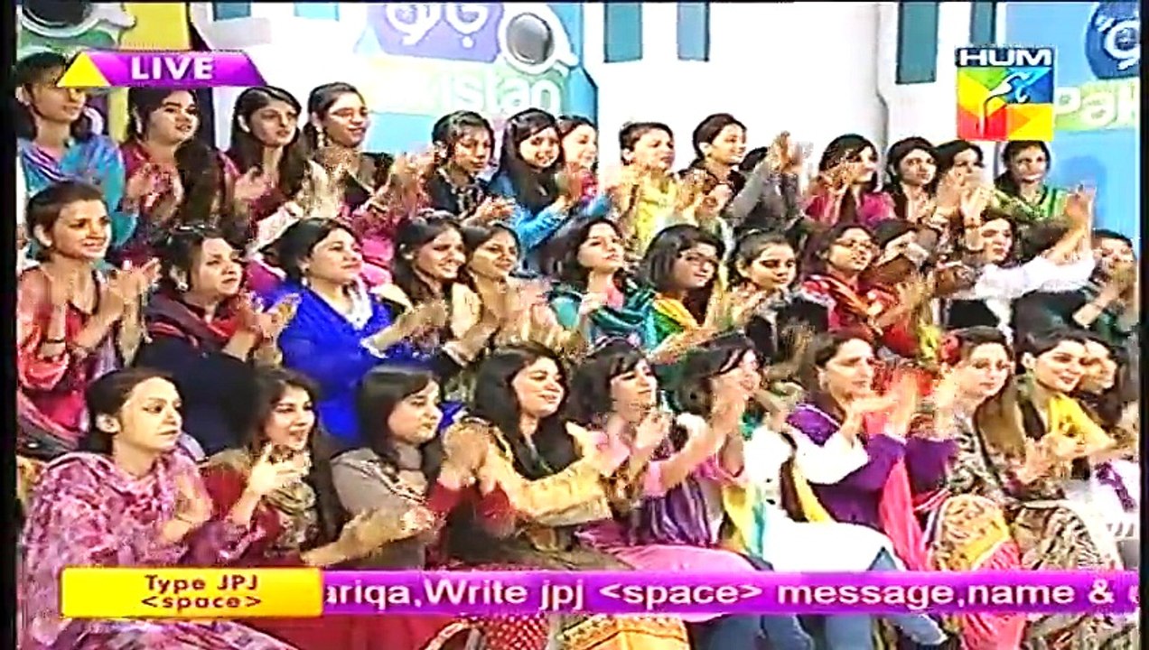 Jago Pakistan Jago HUM TV Morning Show Sanam Jung 5 SEP 14 Part 2