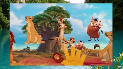 Lion King Finger Family Nursery Rhyme - Rhyme Collection For Kids