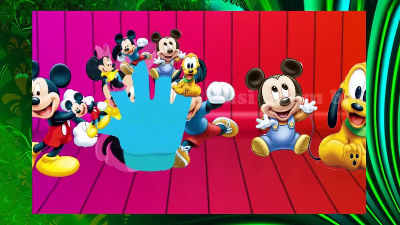 Finger Family MICKEY MOUSE Collection Cartoon Song - DONALD Nursery ...