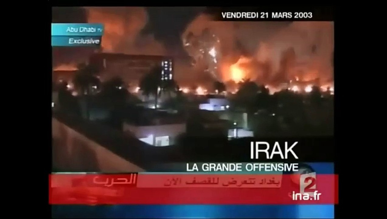 JT Début guerre Irak 2003
