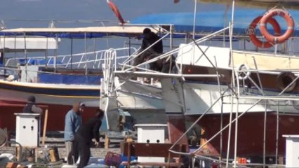 Tekneler Turizm Sezonuna Hazırlanıyor