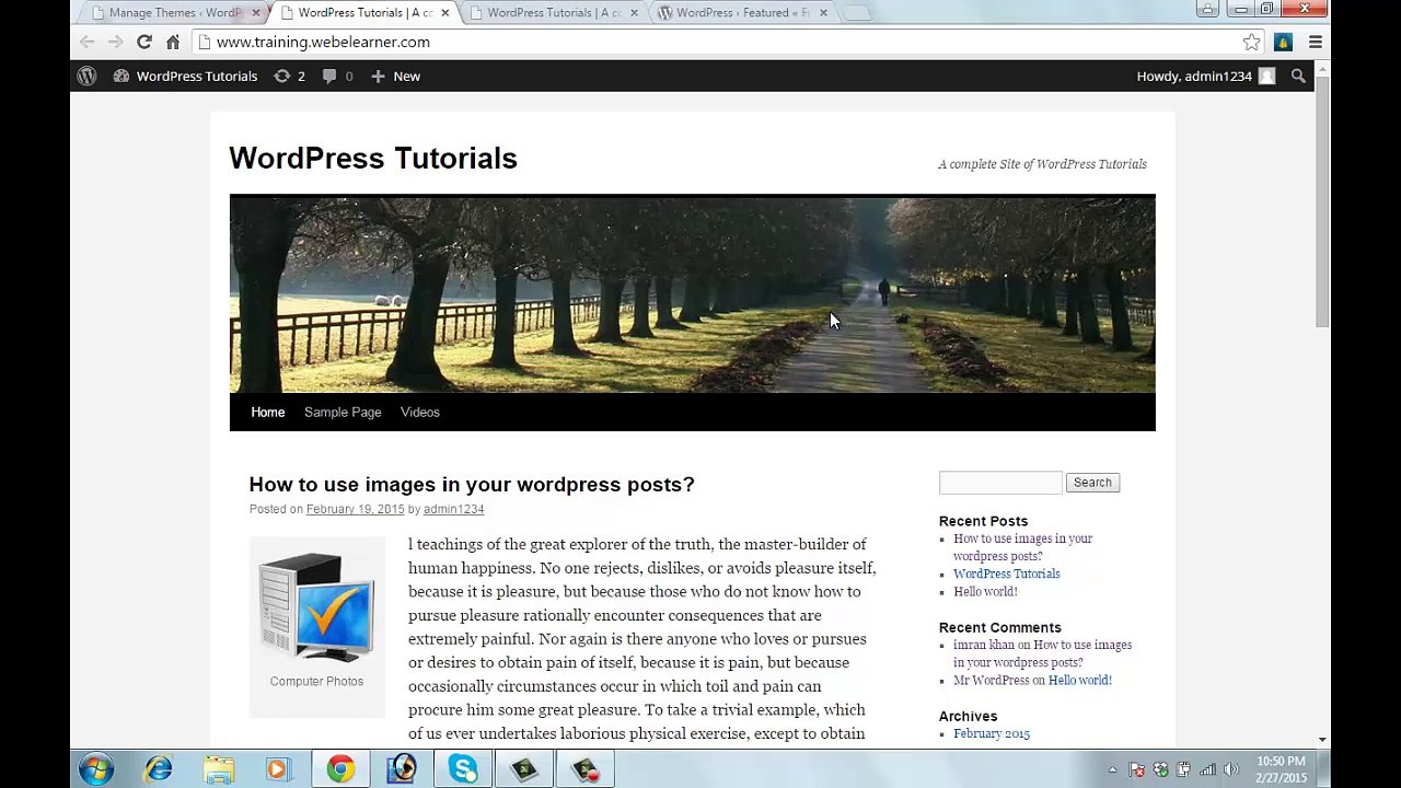WordPress In Urdu Lesson 11