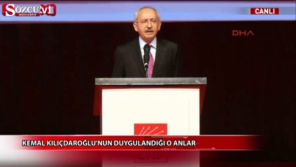 Kemal Kılıçdaroğlu'ndan duygulandıran konuşma