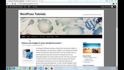 WordPress in Urdu Lesson 13