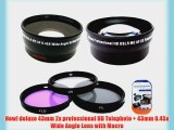 Deluxe Lens Kit for panasonic AG-HCK10g AG-HMC40PJ AG-HMC80PJ professional camcorder   Includes