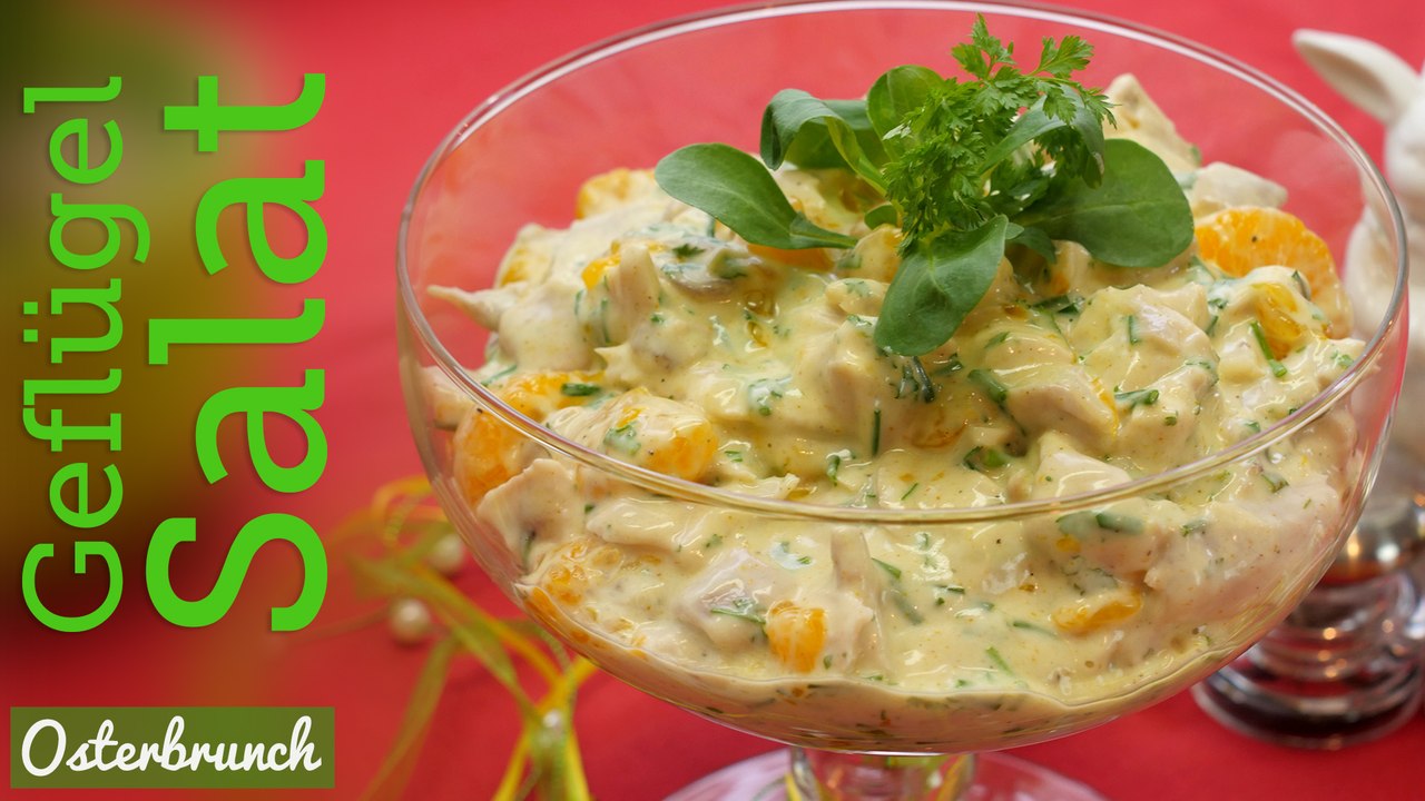 Rezept - geflügelsalat - osterbrunch (red kitchen - folge 320.4)