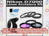 67mm Lens Accessory Kit Compatible With The Nikon D7100 D7000 Includes 67mm 3pc High Resolution