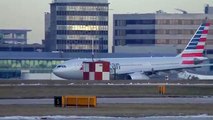 New American Airlines A330 Livery Old American 757 Manchester Airport