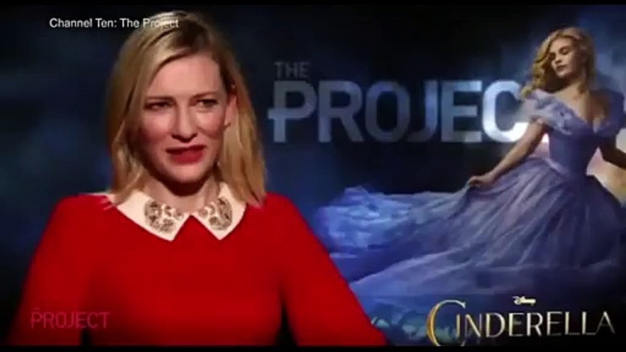 Cate Blanchett loses her patience in awkward Cinderella interview