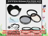 Tiffen 52mm Filter Kit For Nikon D5200 D5300 D3300 D3200 D5100 D3100 D7000 D800 DSLR P600 Which