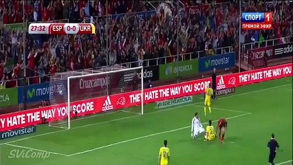 Spain vs Uk 1-0   ( morata goel)[EURO 2016 Qualifiqation]