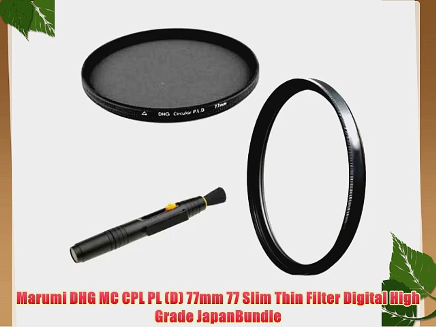 Marumi DHG MC CPL PL D 77mm 77 Slim Thin Filter Digital High Grade Japan