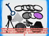 55MM Professional Lens Filter and Close-Up Macro Accessory Kit for SONY Alpha Series A99 A77