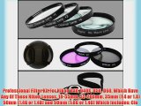 Professional Filter Kit For Nikon D40 D40X D50 D60 Which Have Any Of These Nikon Lenses 18-55mm