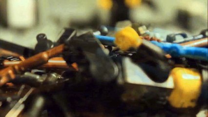 Lego Matrix Lobby Fight Scene