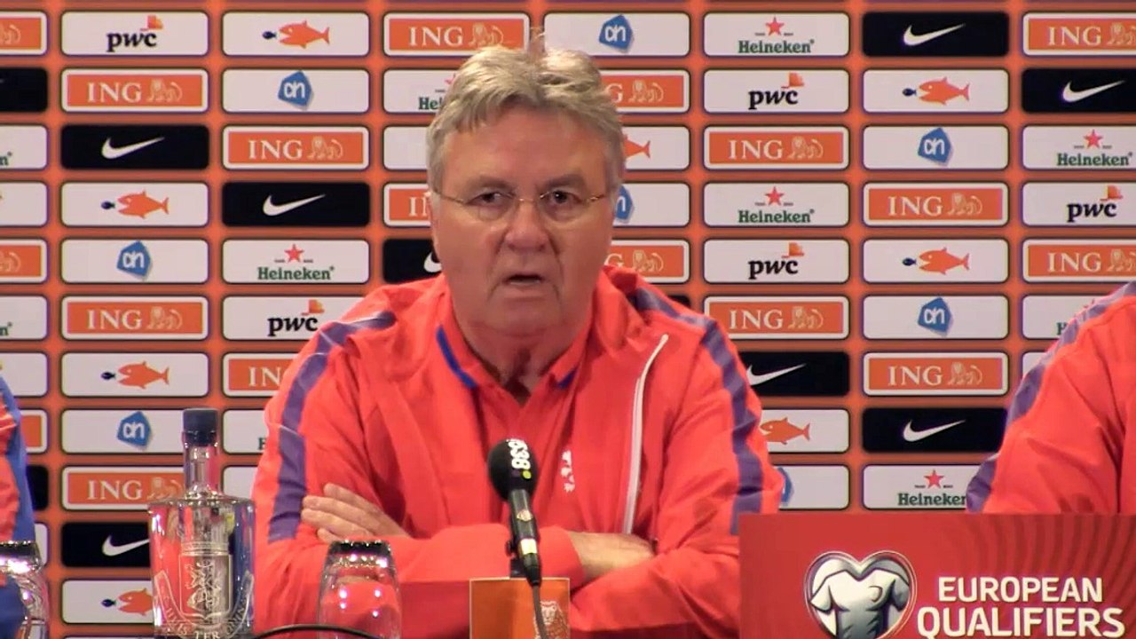 EM-Quali: Hiddink: 'Schwierig ohne Robben'