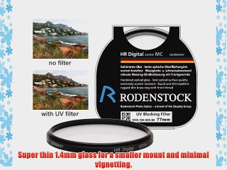 Rodenstock 77mm HR Digital Super MC UV Blocking Filter (Black Label)